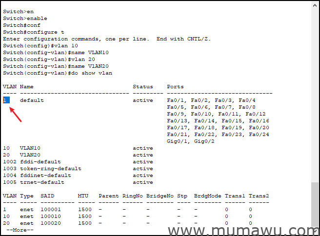 图片[3]-单交换机下的vlan的划分和删除-木马屋