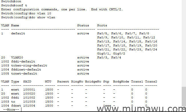 图片[6]-单交换机下的vlan的划分和删除-木马屋