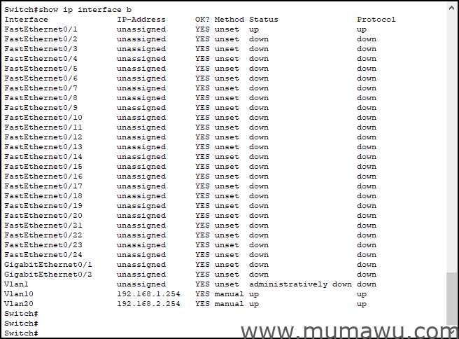 图片[9]-三层交换机不同网段下的vlan划分和删除-木马屋