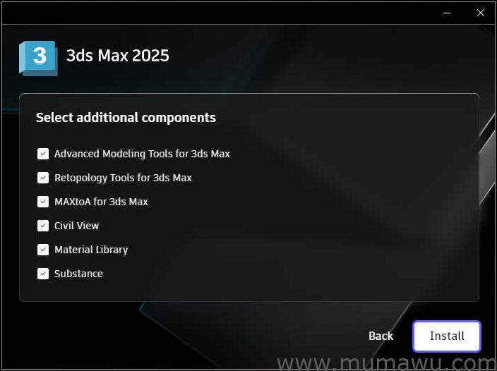 图片[2]-Autodesk 3ds Max 2025.3 多国语言版本-木马屋